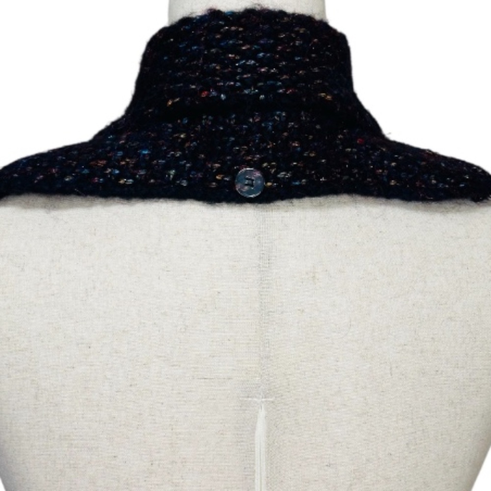 Veronica Beard Dickey Insert Navy Blue & Multi-Color Metallic | One Size - Picture 7 of 10